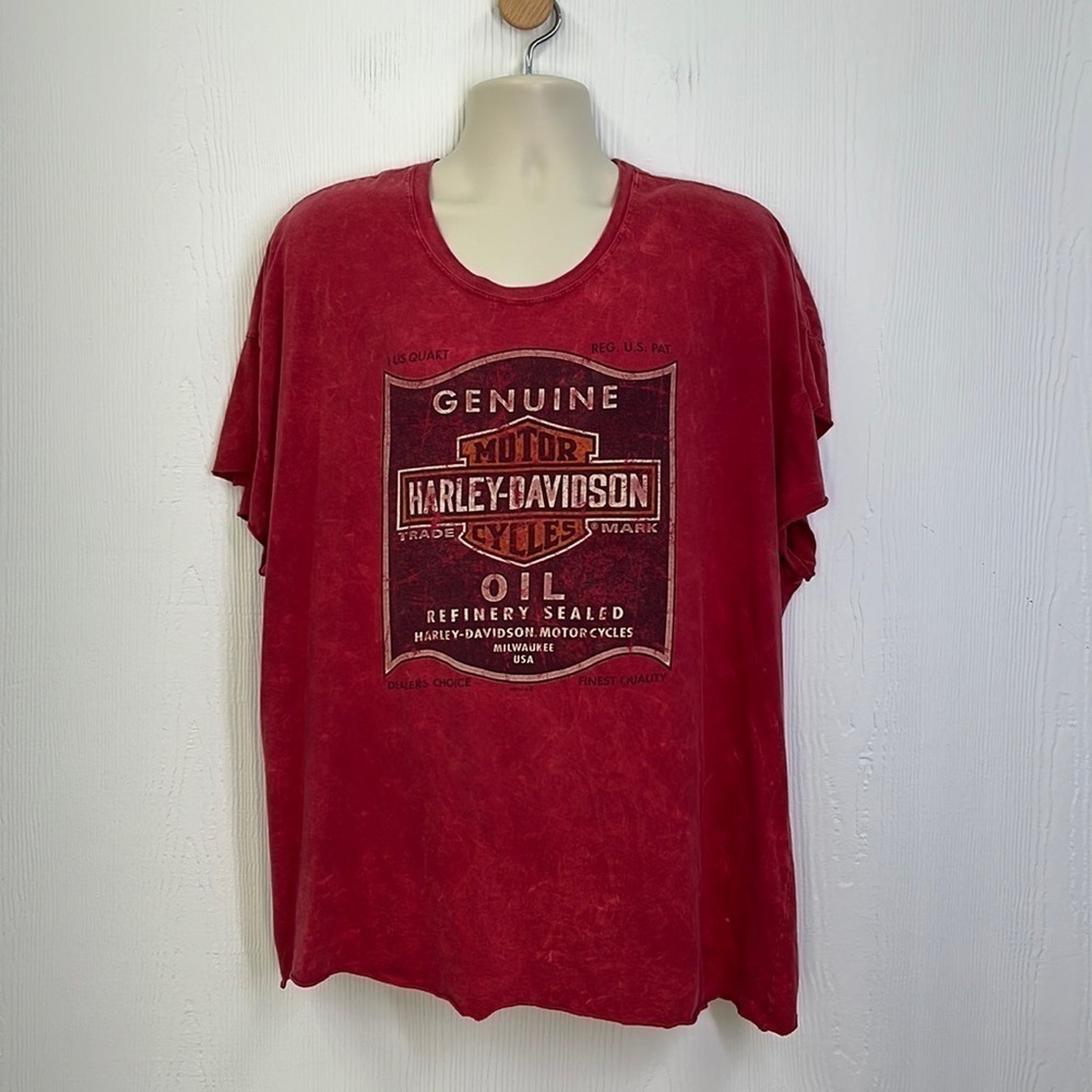 Harley Davidson - Distressed Harley Davidson 2012 Scottsdale Skull T Shirt XL